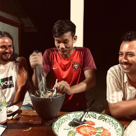 Vera Sunset Homestay Local Experience With Lao Family เมืองโขง ภายนอก รูปภาพ