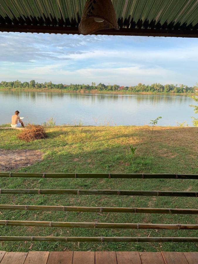 Vera Sunset Homestay Local Experience With Lao Family เมืองโขง ภายนอก รูปภาพ