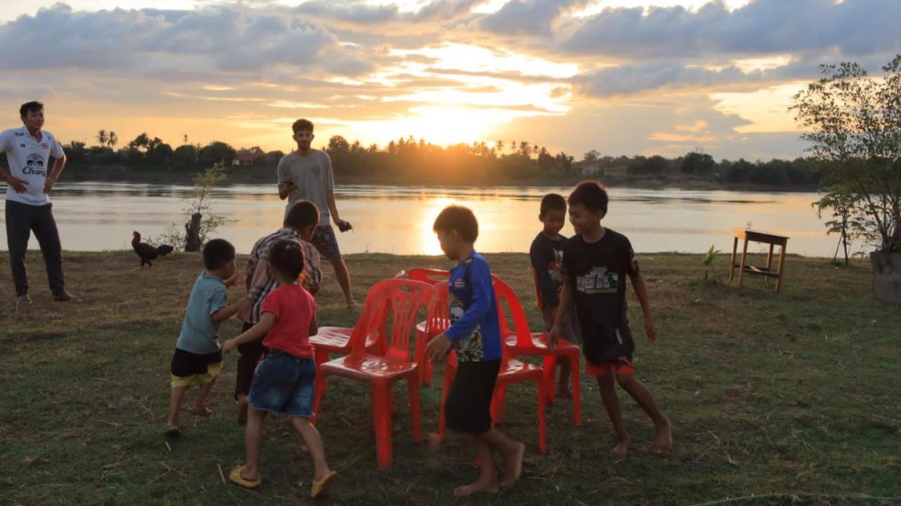 Vera Sunset Homestay Local Experience With Lao Family เมืองโขง ภายนอก รูปภาพ