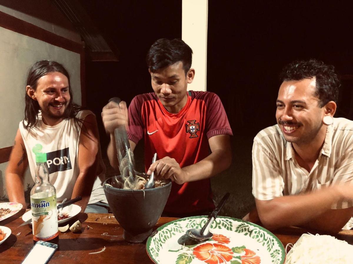 Vera Sunset Homestay Local Experience With Lao Family เมืองโขง ภายนอก รูปภาพ