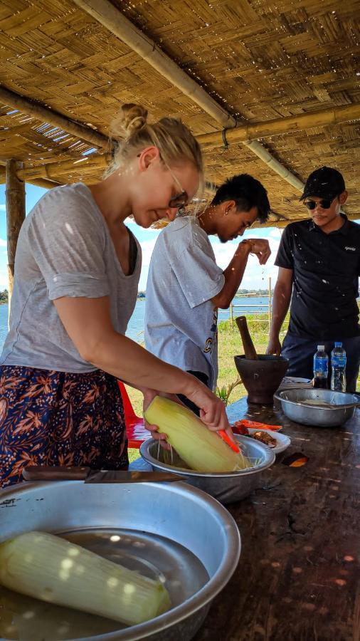 Vera Sunset Homestay Local Experience With Lao Family เมืองโขง ภายนอก รูปภาพ